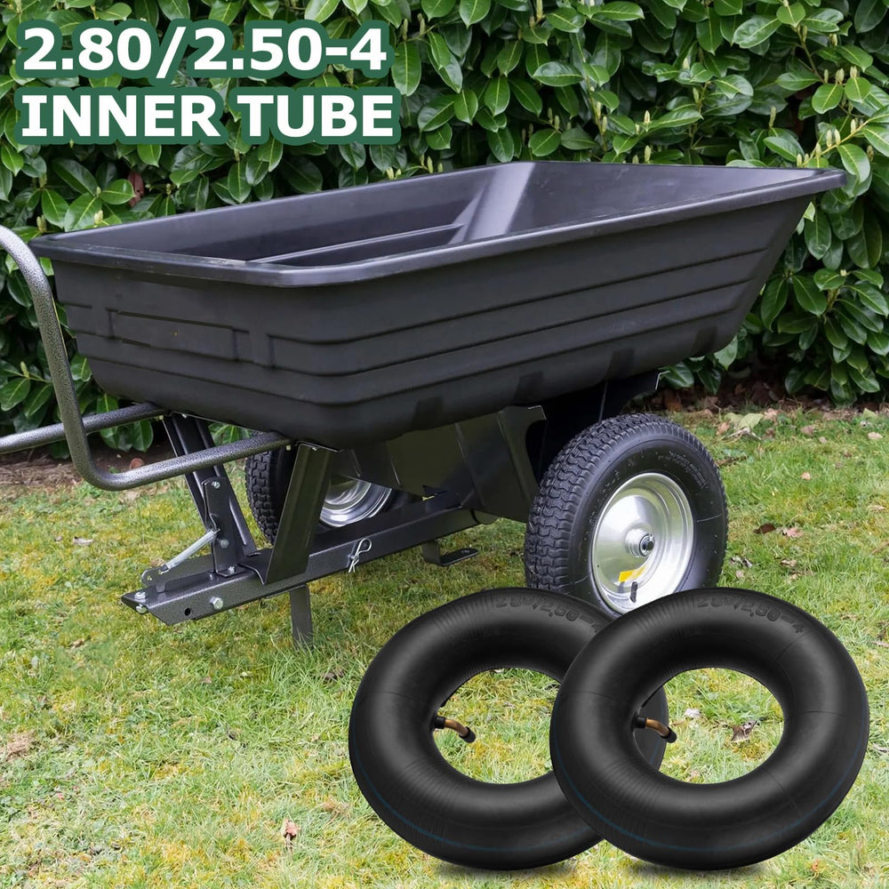 NIGOOLATA Inner Tube on a wheelbarrow