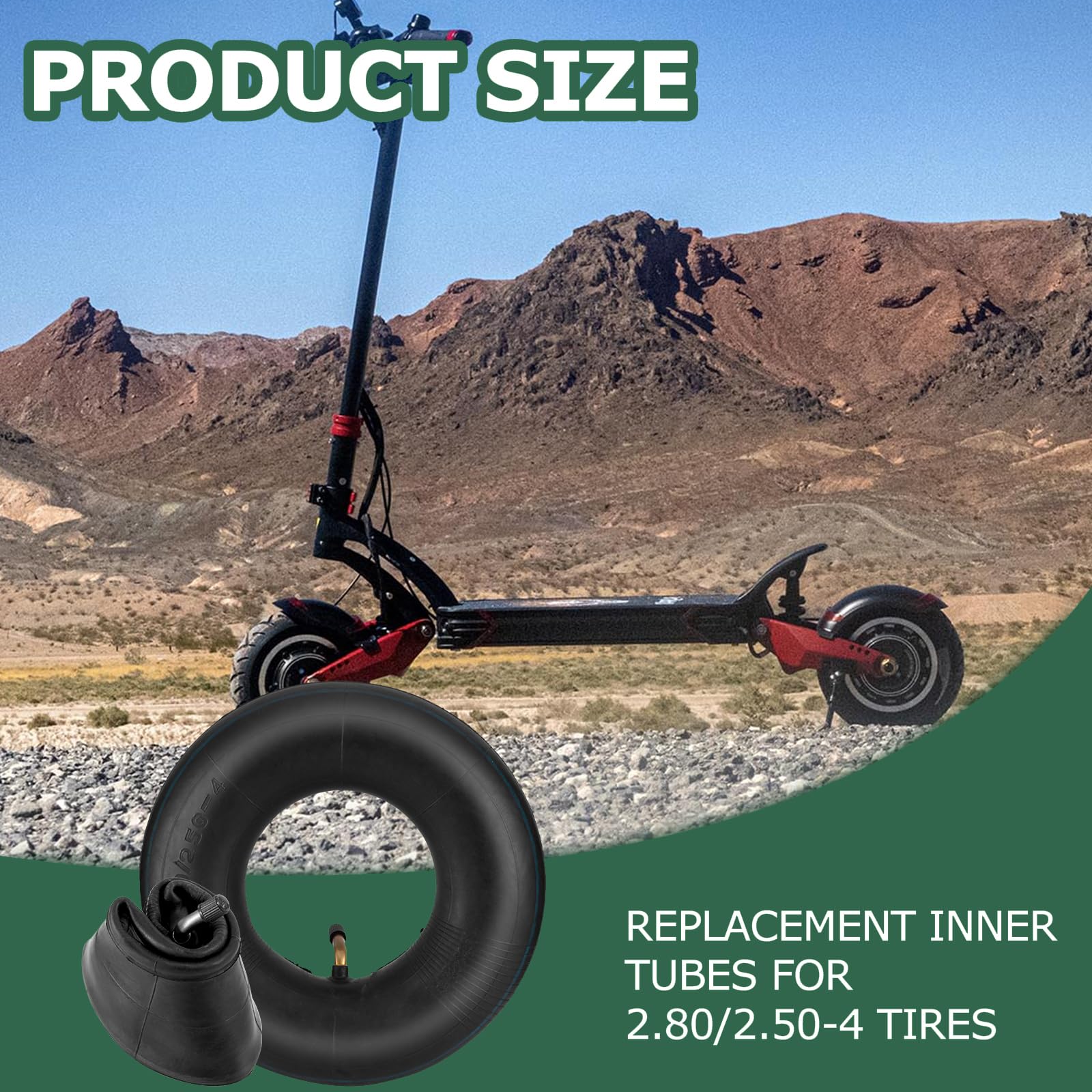NIGOOLATA Inner Tube with bent valve stem