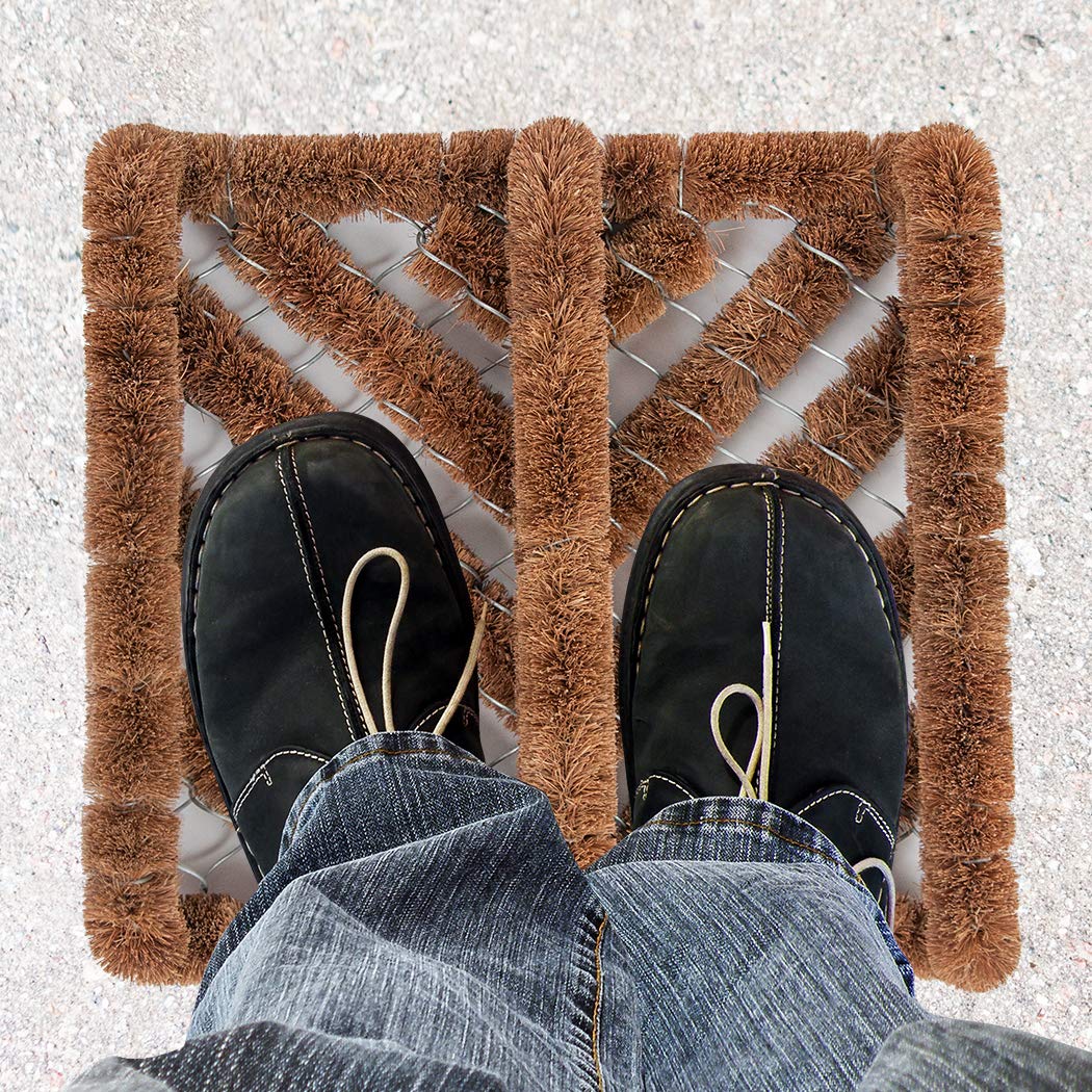NINAMAR Boot Scraper Mat in modern outdoor setting