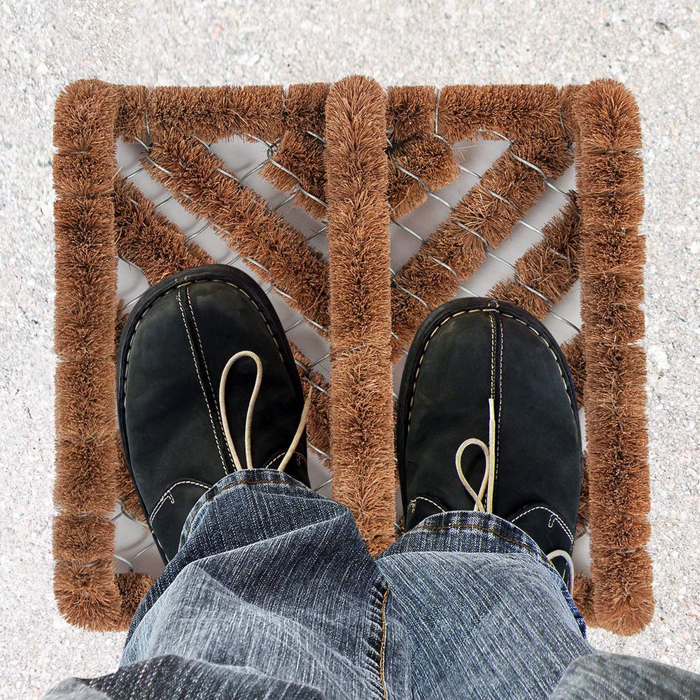 NINAMAR Boot Scraper Mat in modern outdoor setting