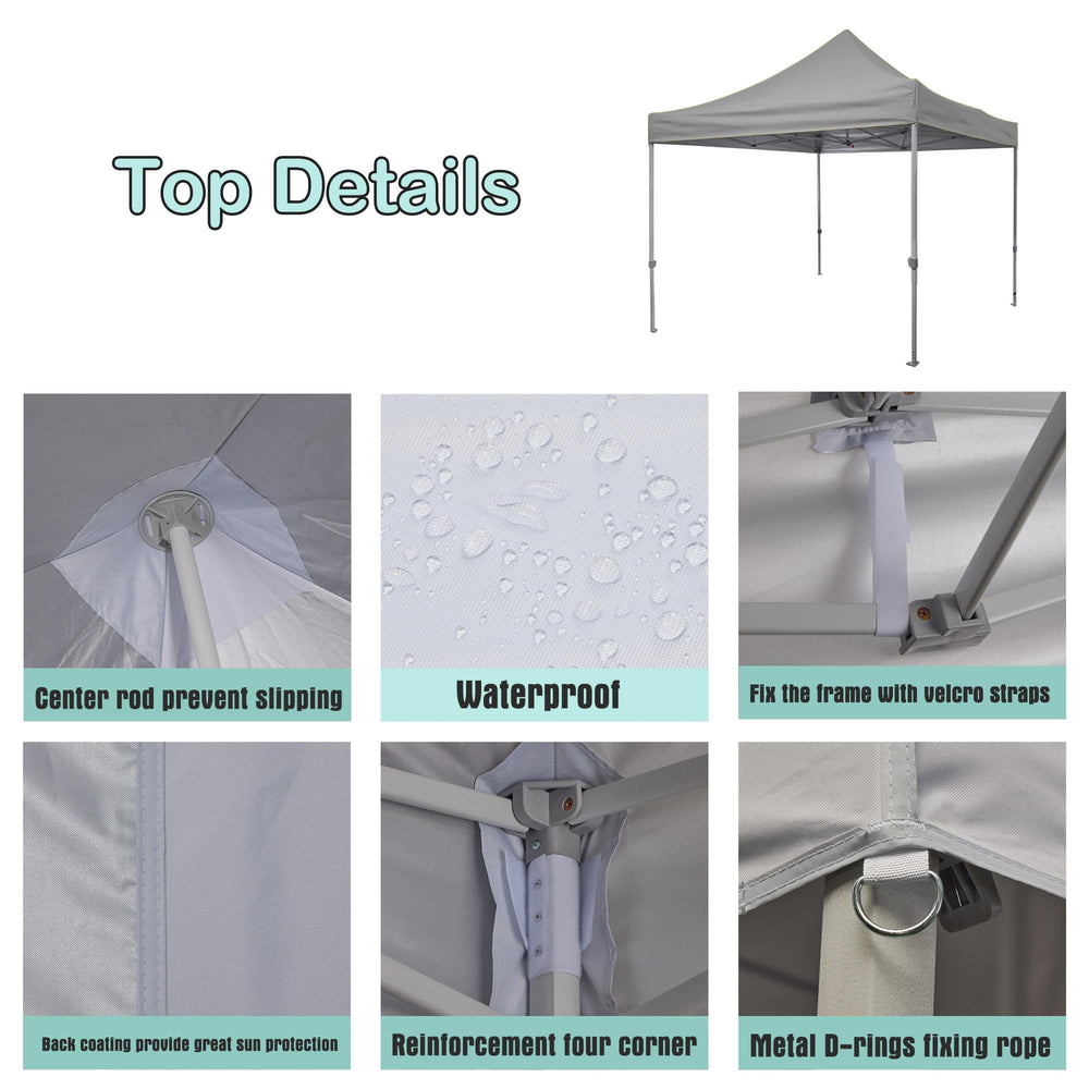 NINAT canopy replacement top secured with D-shaped ring
