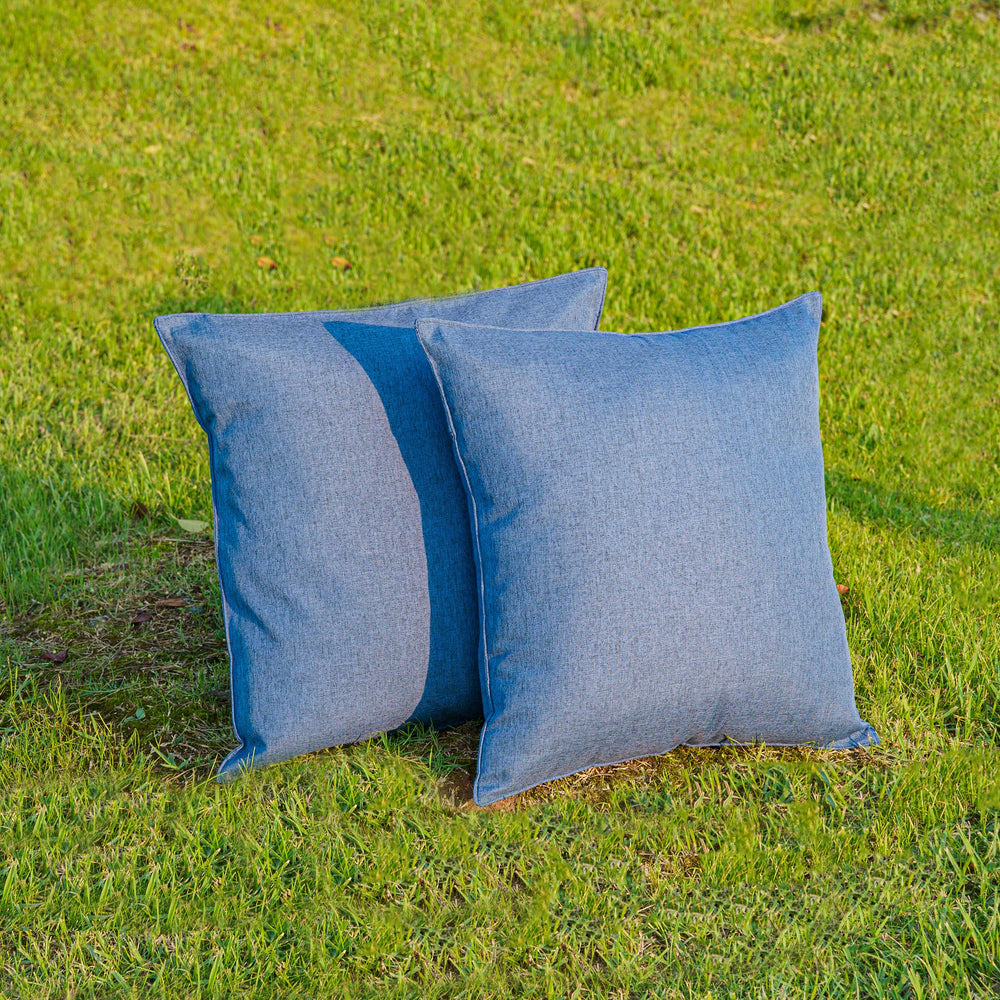 NiNi ALL Outdoor Cushion Covers Dark Blue close-up