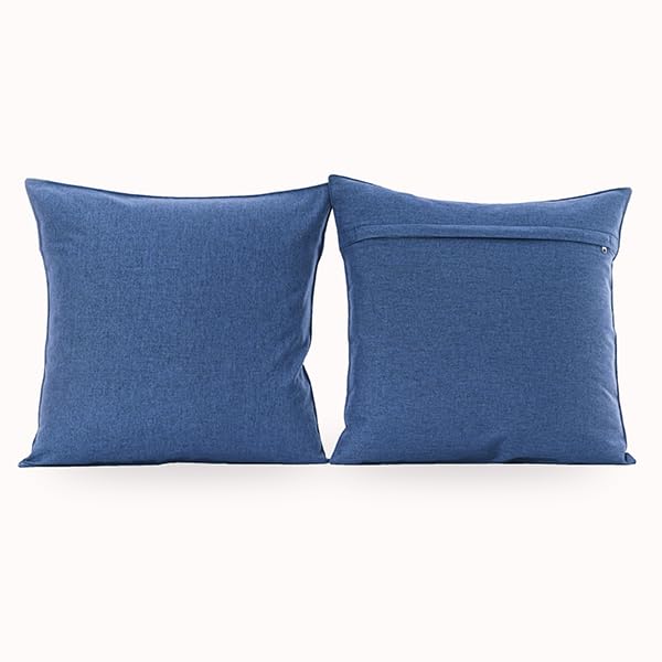 NiNi ALL Pillow Covers 18x18 inches on picnic table