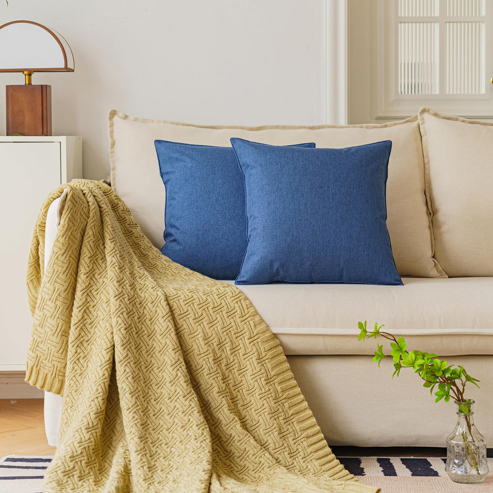 NiNi ALL Waterproof Pillow Covers in garden setting
