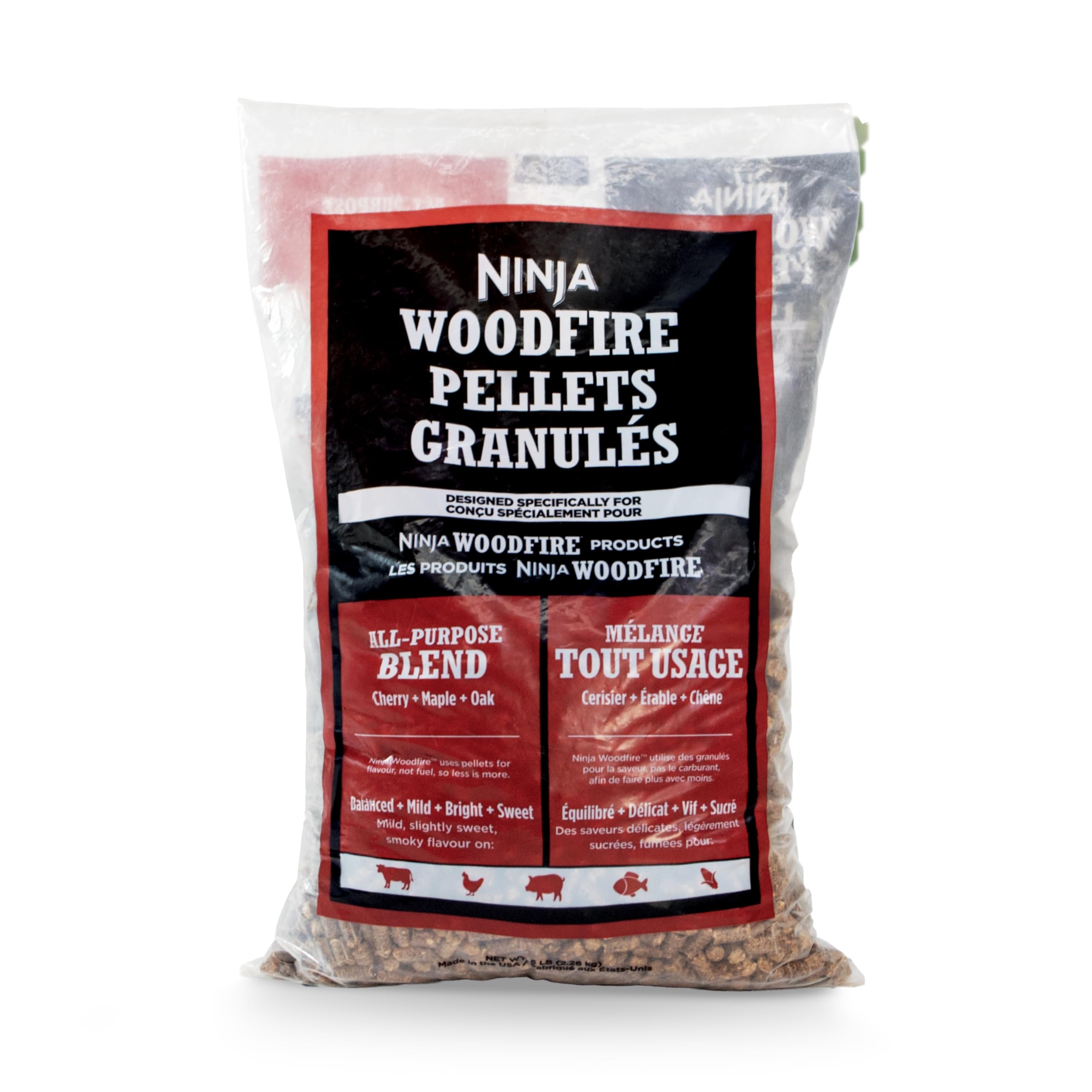 Ninja Woodfire All Purpose Pellets 5-lb bag front view