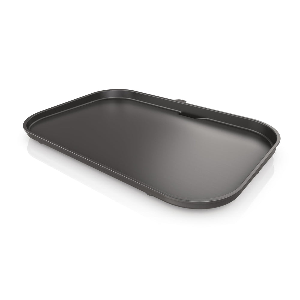 Ninja Woodfire Premium Griddle Plate top view black ceramic