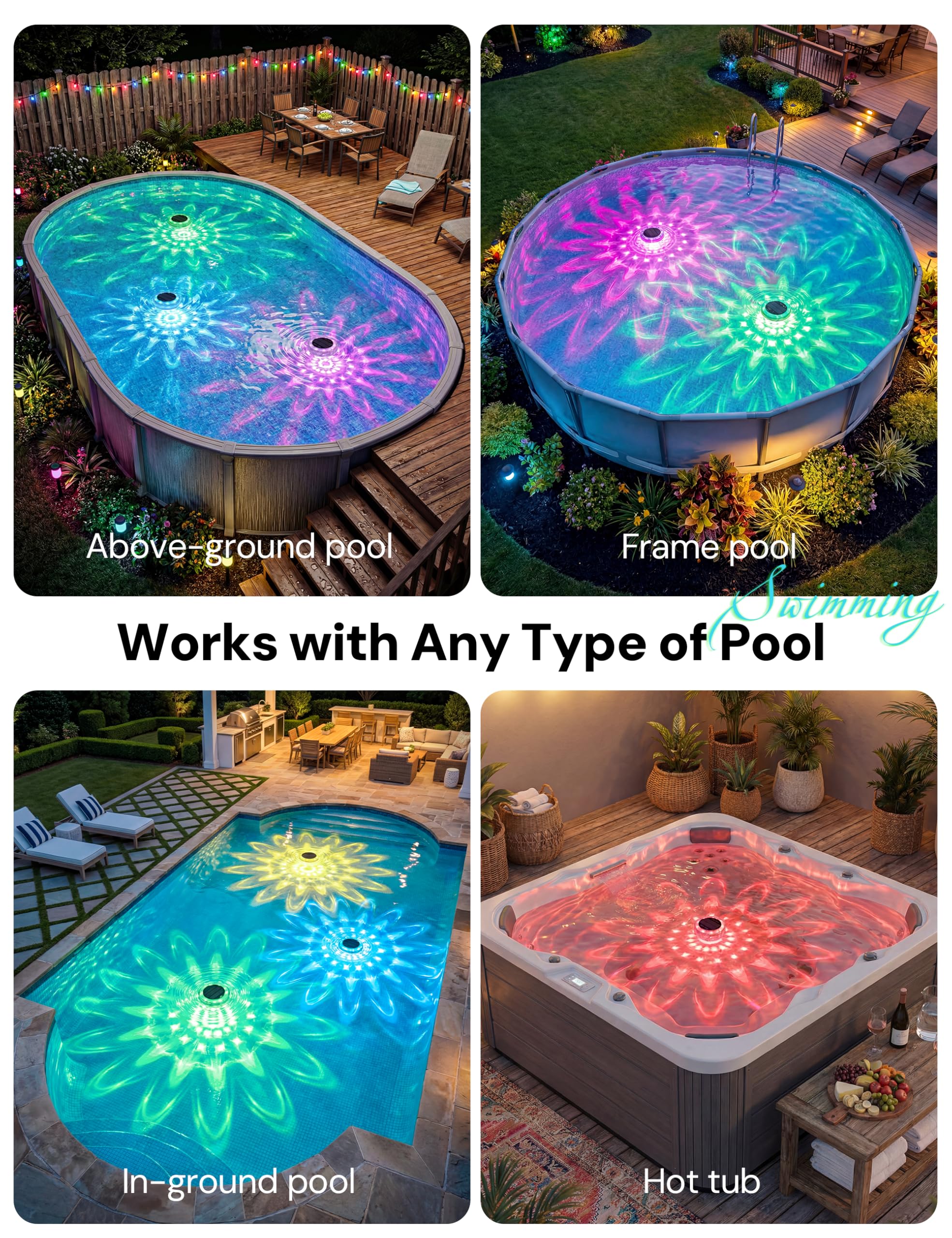 NIORSUN Floating Solar Pool Light packaging