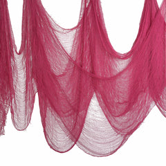 Nirohee 30" x 433" pink creepy cloth for Halloween decoration