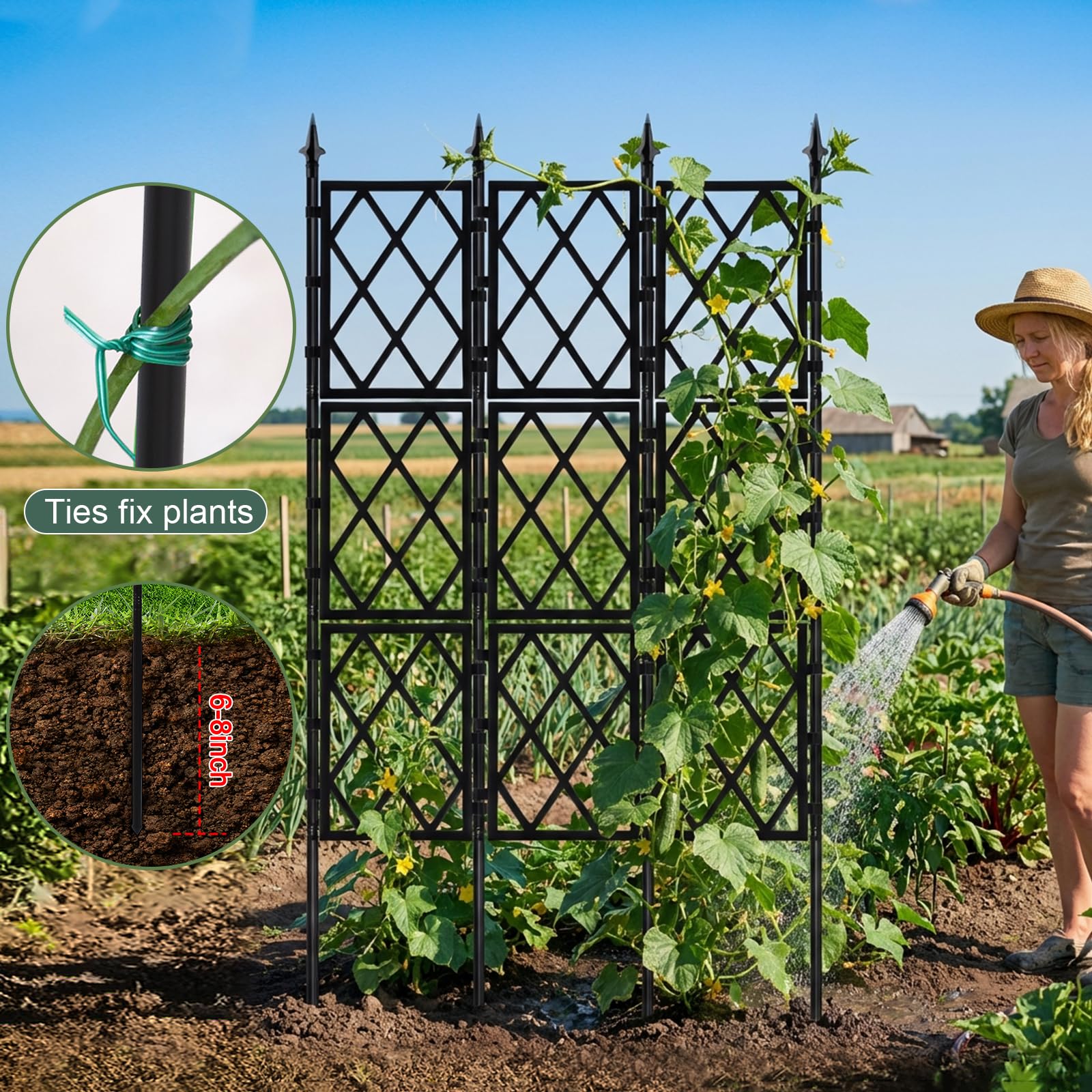 Nisoger Garden Trellis assembly instructions