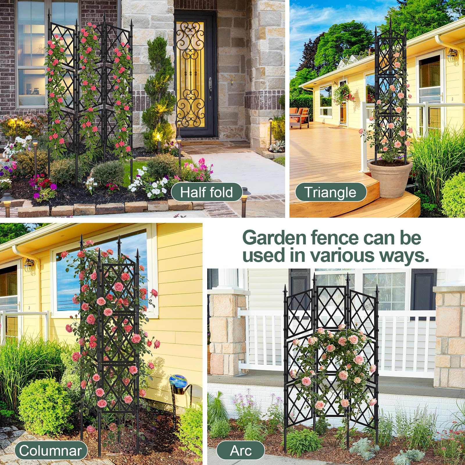 Nisoger Garden Trellis used as an ornamental piece