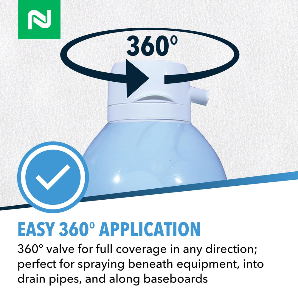 Nisus Nibor-D Insecticide Foam can back view