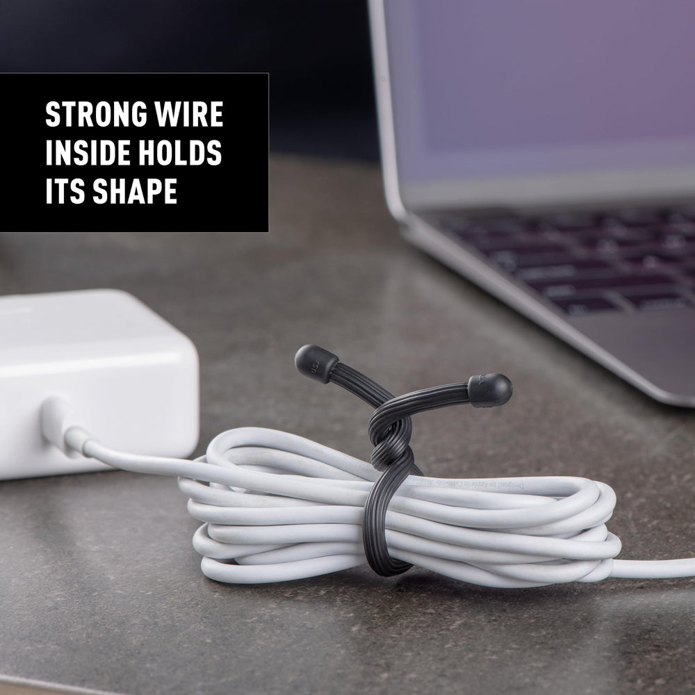 Nite Ize Gear Ties organizing various cords