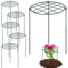 NNG Peony Cages and Supports 6 pack front view