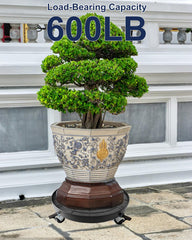 NOAMOO Plant Caddy with lockable swivel casters