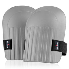 NoCry Gardening Knee Pads front view in grey