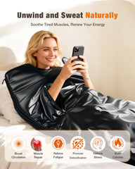 noerishia Infrared Sauna Blanket in storage carrying bag