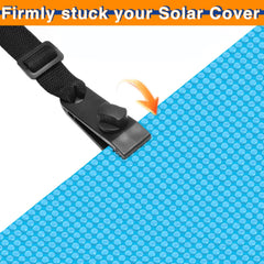 Nollapo solar cover attachment kit in packaging