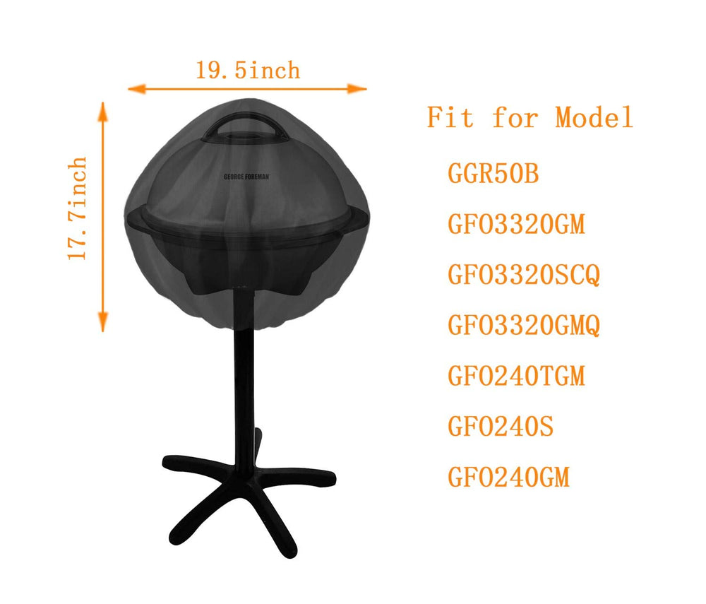 nomiou grill cover showing waterproof PVC material