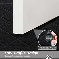 Non-slip backing of BEQHAUSE Dirt Trapper Door Mat