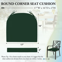 Non-slip straps on Wellsin outdoor cushions