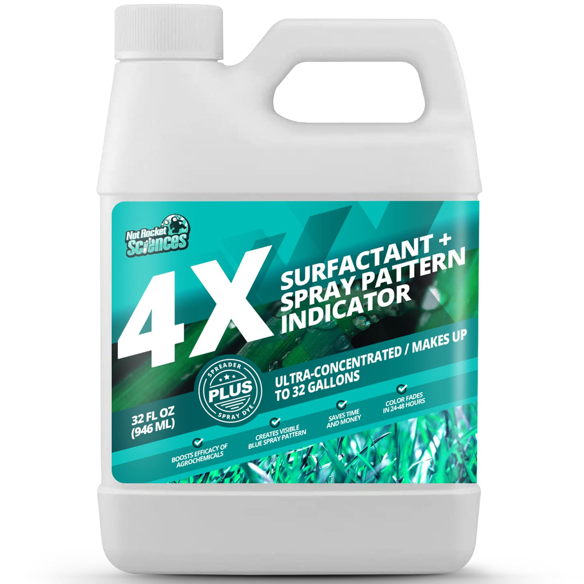 Not Rocket Sciences 4X Surfactant 32oz front view