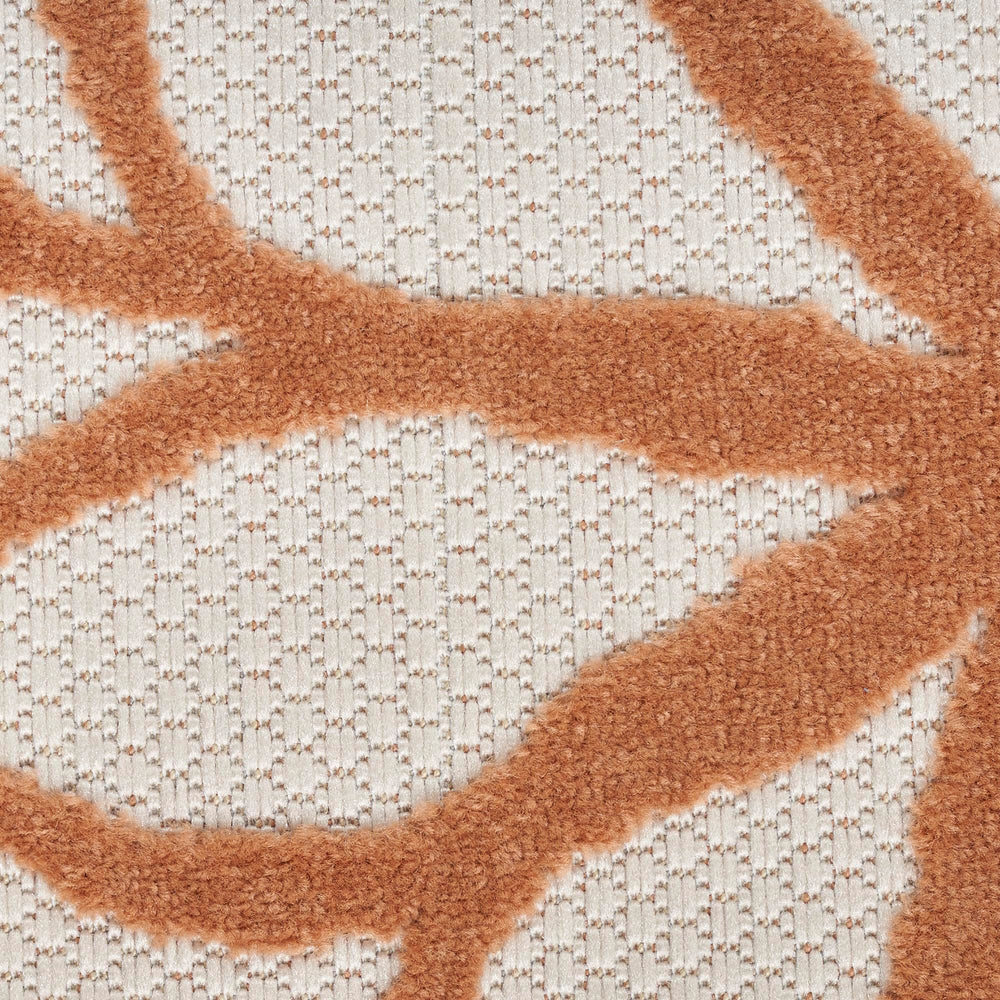 Nourison Aloha Area Rug being cleaned with a hose