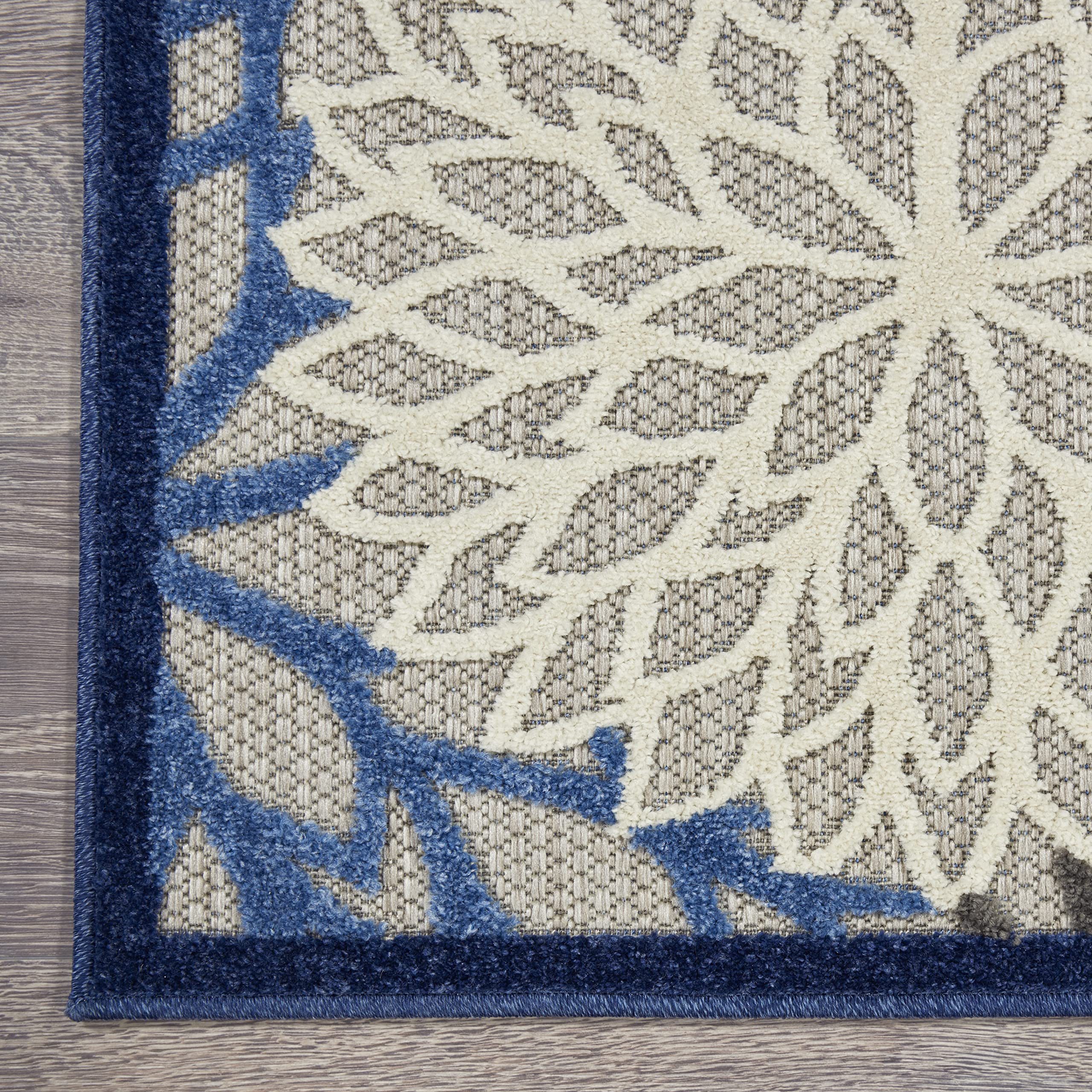 Nourison Aloha area rug displayed in a living room setting