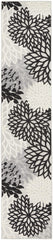 Nourison Aloha area rug displayed on a patio