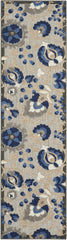 Nourison Aloha Area Rug displayed on a patio setting