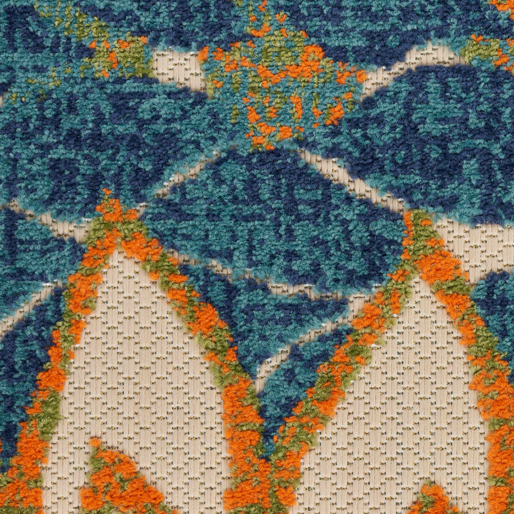 Nourison Aloha Area Rug in living room setting