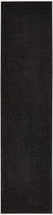 Nourison Essentials Black Runner Rug 2'2" x 14' front view