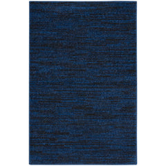Nourison Essentials Midnight Blue Area Rug 2' x 4' front view