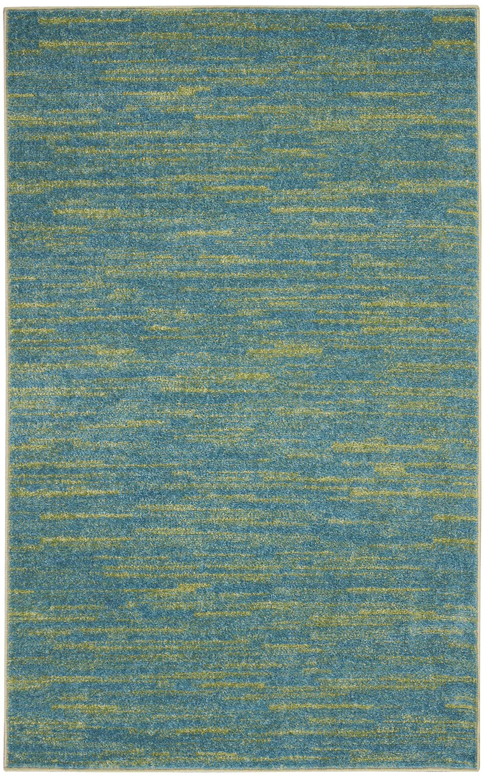 Nourison Essentials rug in outdoor setting