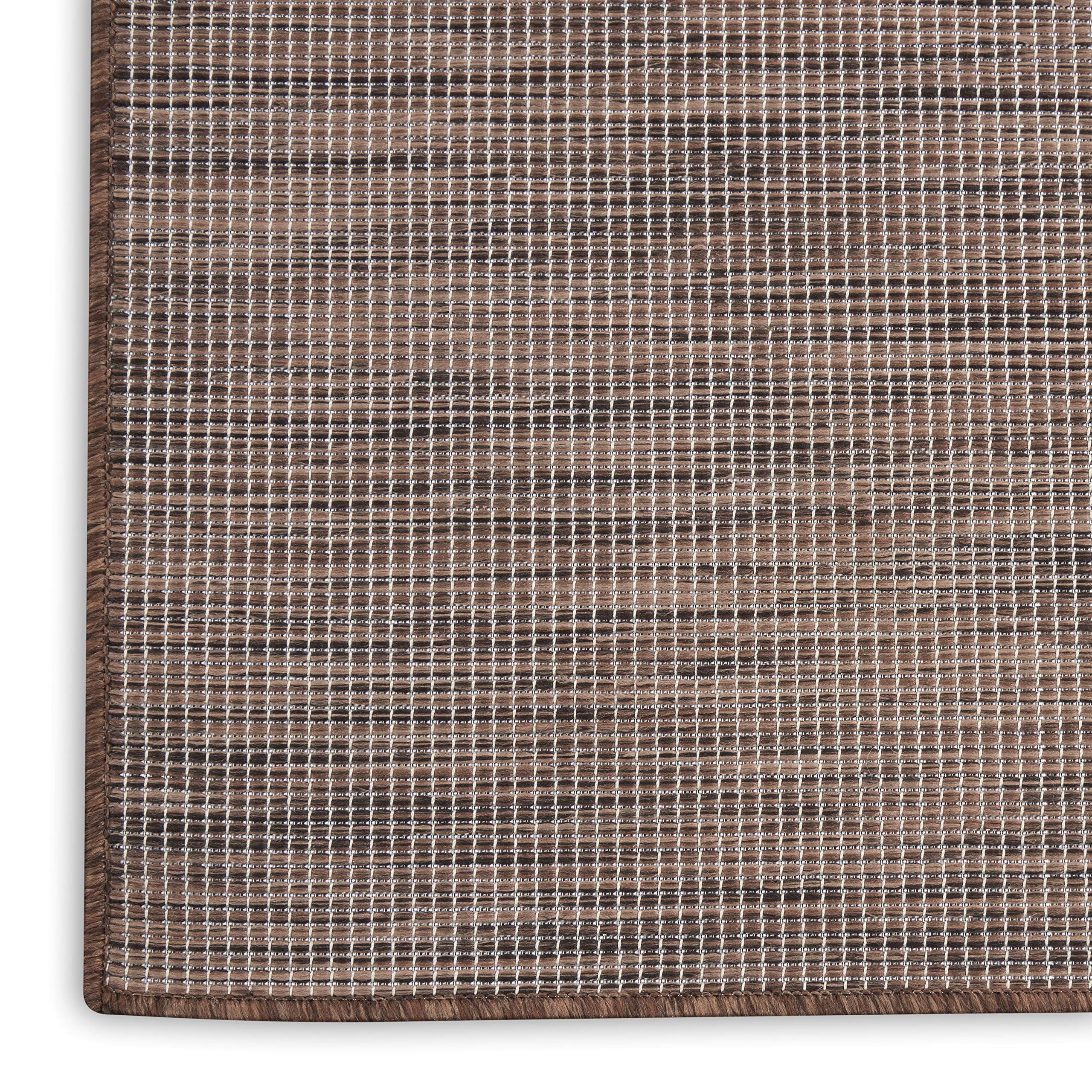 Nourison Positano Natural 2'2" x 12' outdoor rug packaging