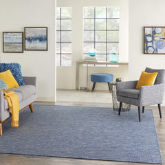 Nourison Positano rug displayed on a patio