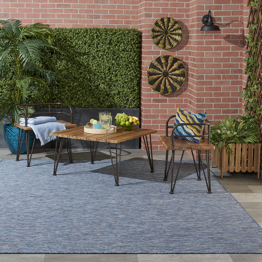 Nourison Positano rug in a living room setting