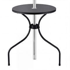 Novabright 15.75-inch outdoor patio umbrella table front view