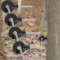 NQN electric fence insulator with insulator socket tool