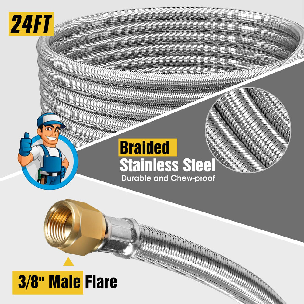 NQN propane hose used with a fire pit