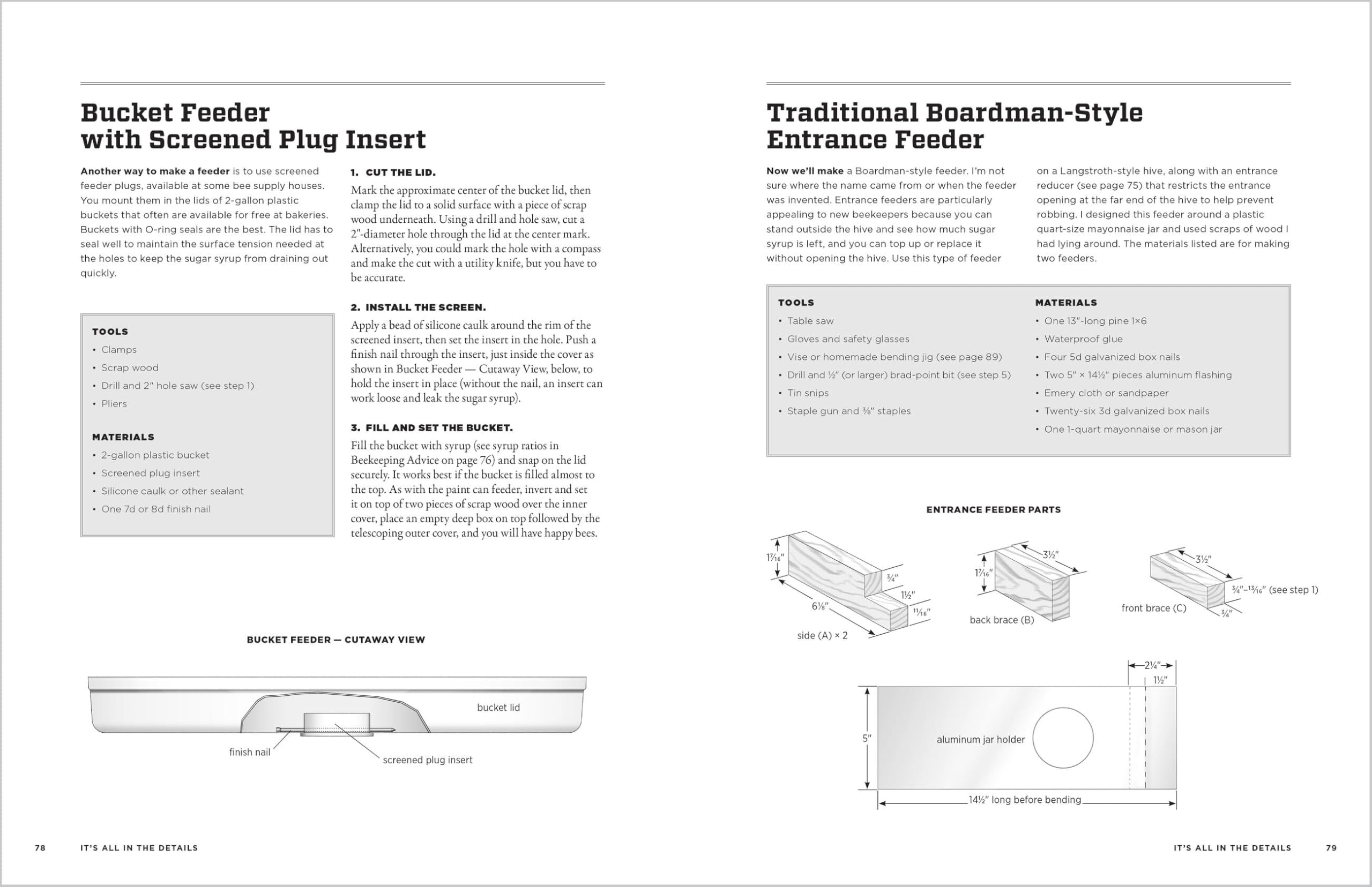 Nuc hive construction diagram