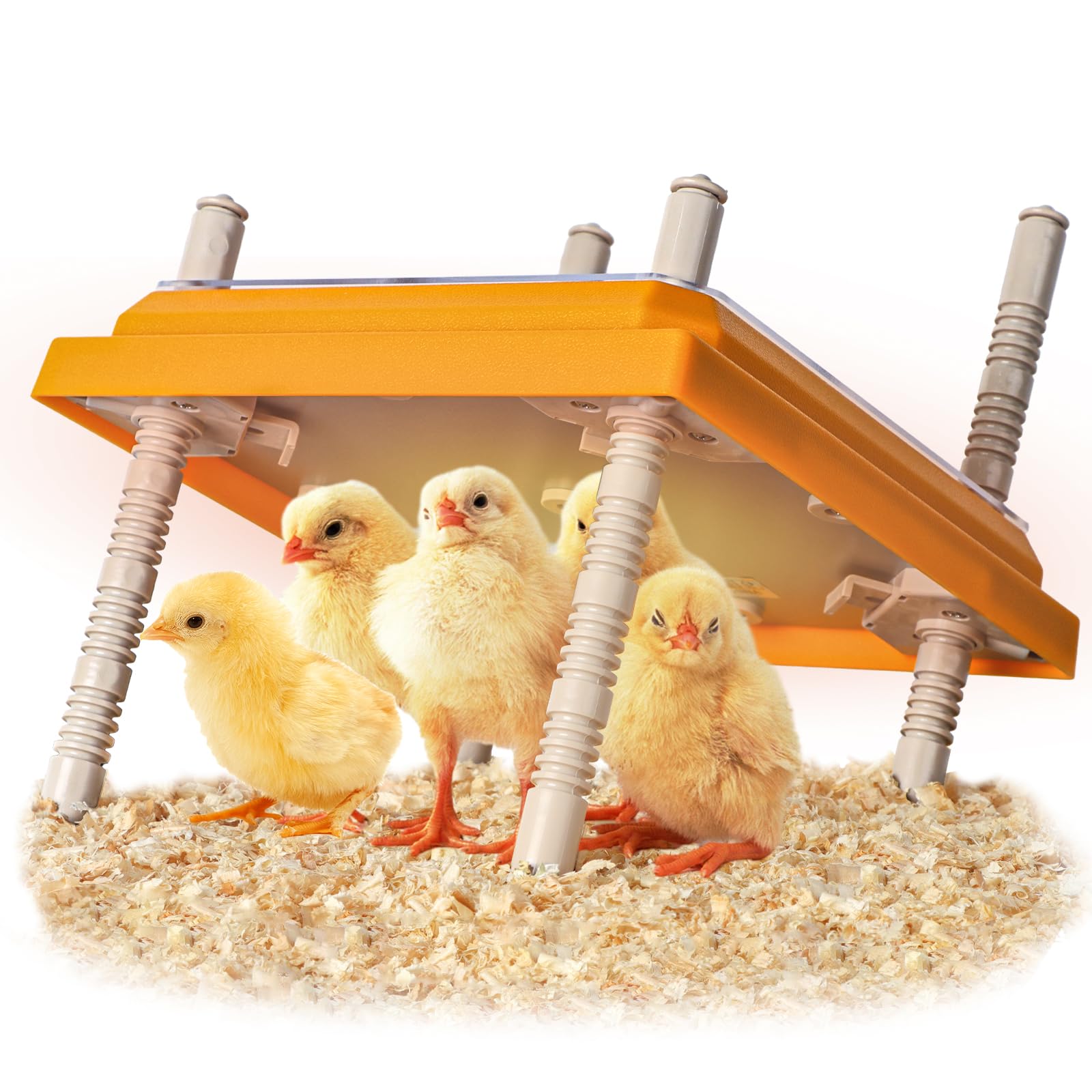 NUGRIART Brooder Heater for Chicks 10" x 10" front view