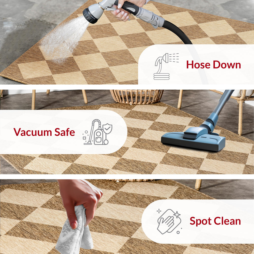 nuLOOM Sabina rug in a kitchen area, adding style