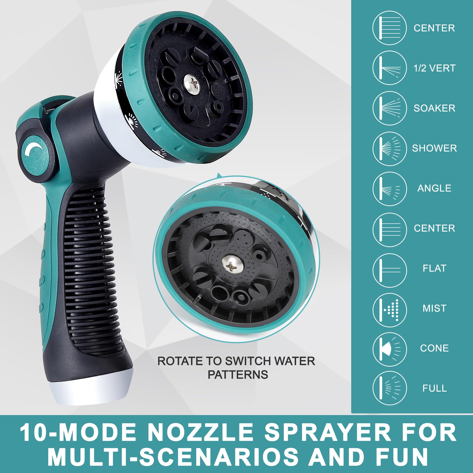 Numwot garden hose packaging display