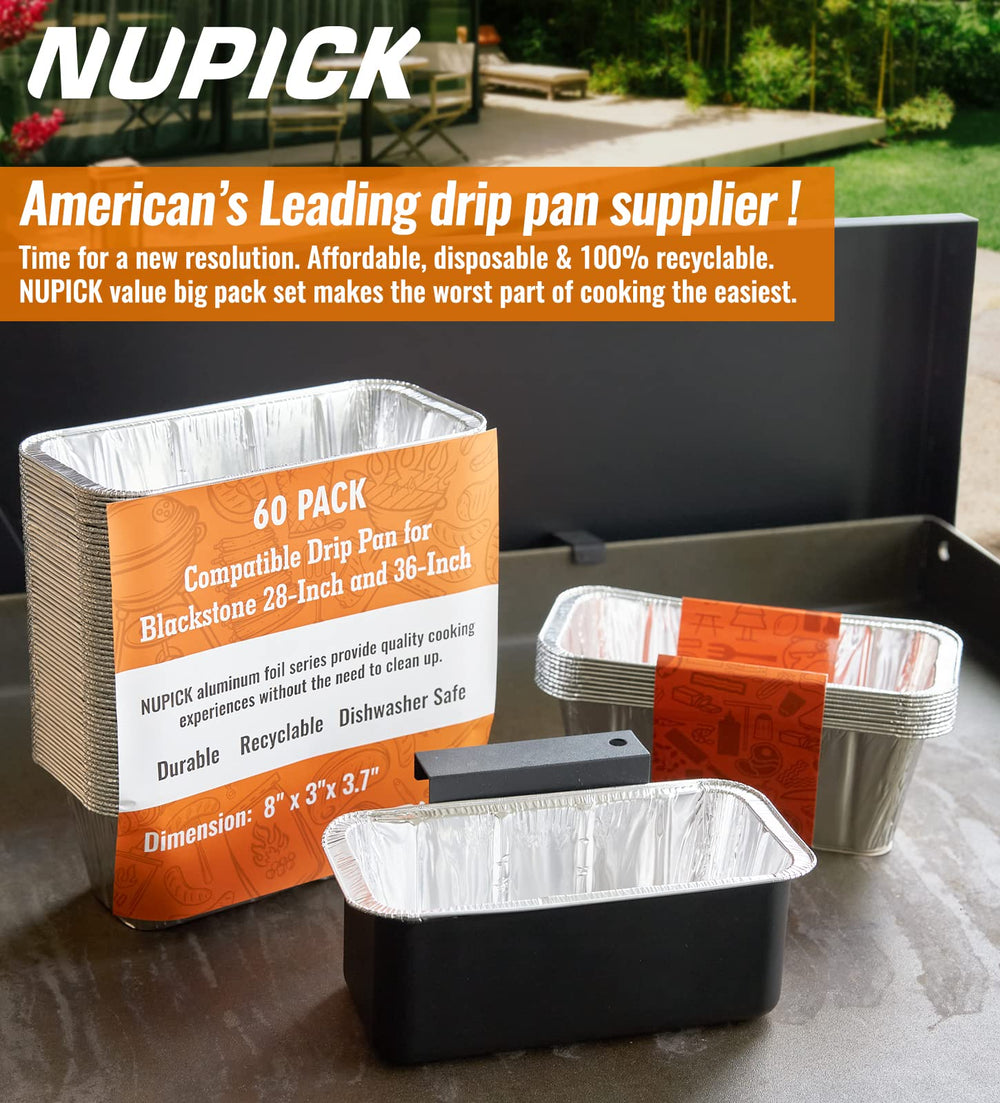 NUPICK 20 pack grease cup liners packaging