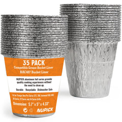 NUPICK 35 Pack grease bucket liner front view