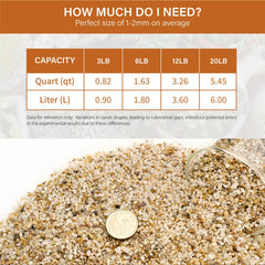 NUPICK Coarse Sand used in potted succulent