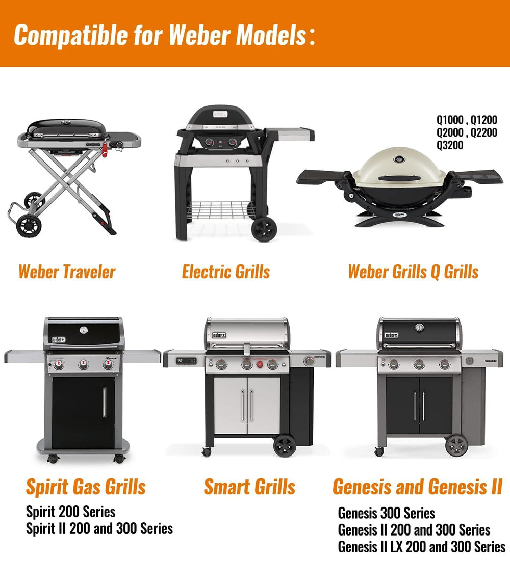 NUPICK drip pan in use on a Weber grill