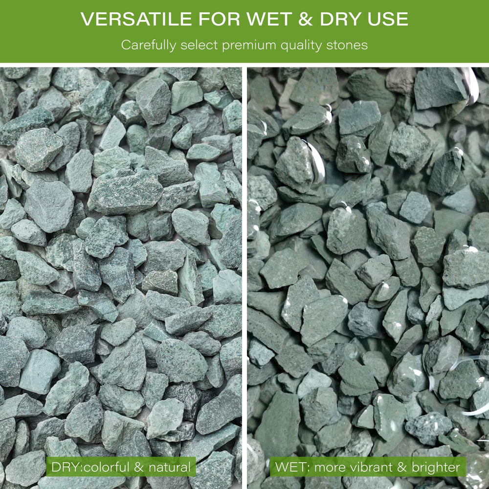 NUPICK Green Zeolite 3lb gravel decorative use