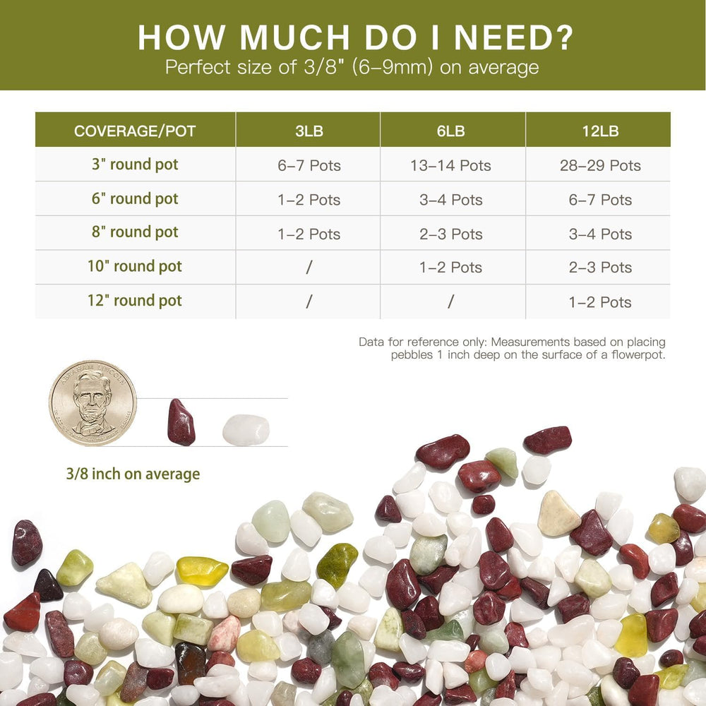 NUPICK pebbles displayed in packaging