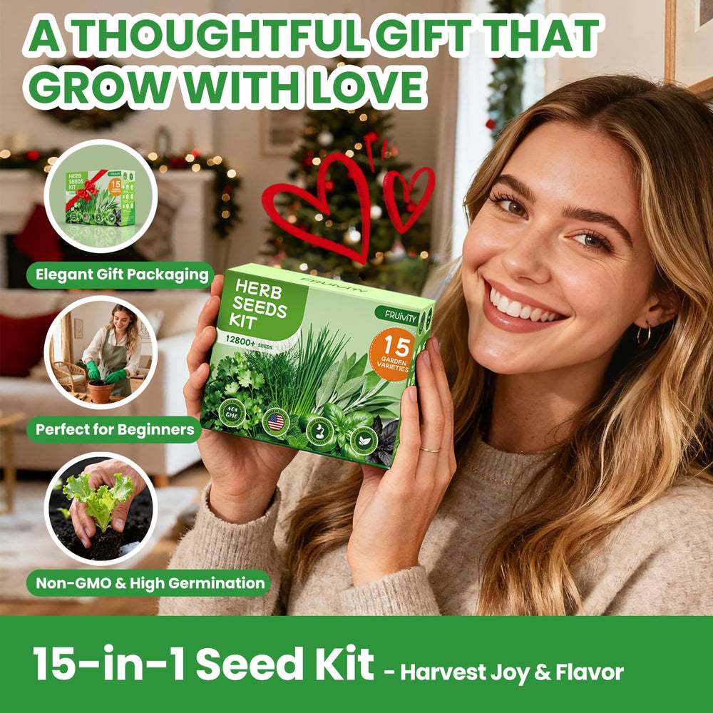 Nutrient-rich soil packs for planting herbs